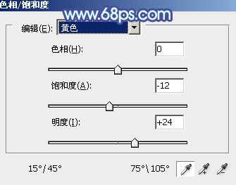 Photoshop为奔跑的情侣图片添加上柔和的韩系蓝黄色效果