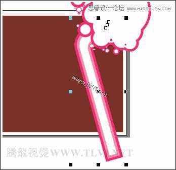 CorelDRAW(CDR)设计绘制可爱风格的艺术字实例教程