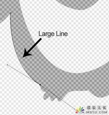 PS新手教程之PS钢笔工具的使用操作描绘出企鹅的轮廓