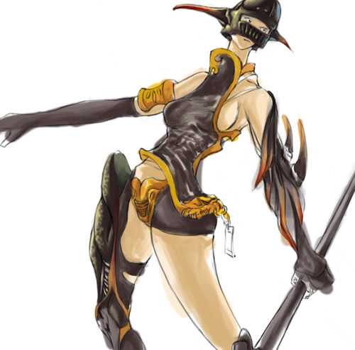 PS与Intuos3数码板手绘动漫角色:人鸟一体特效