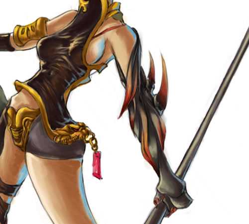 PS与Intuos3数码板手绘动漫角色:人鸟一体特效