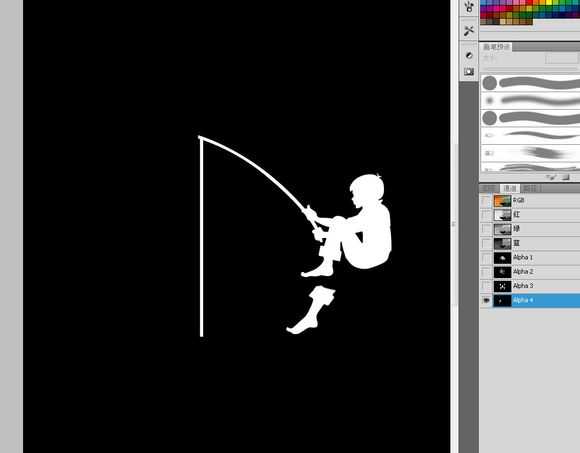 PS绘制一半黑夜一半白天的唯美壁纸