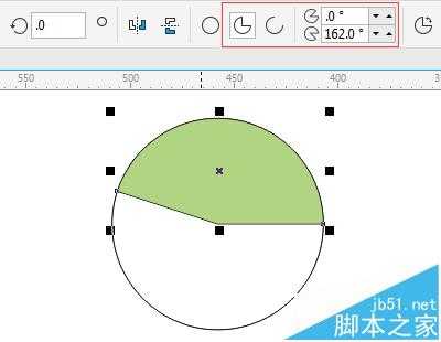 cdr怎么绘制扇形统计图?