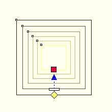 CorelDRAW如何设置不同的轮廓颜色?