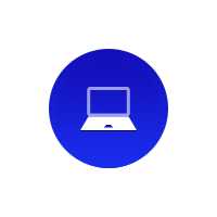 ps怎么绘制圆形的办公电脑图标?